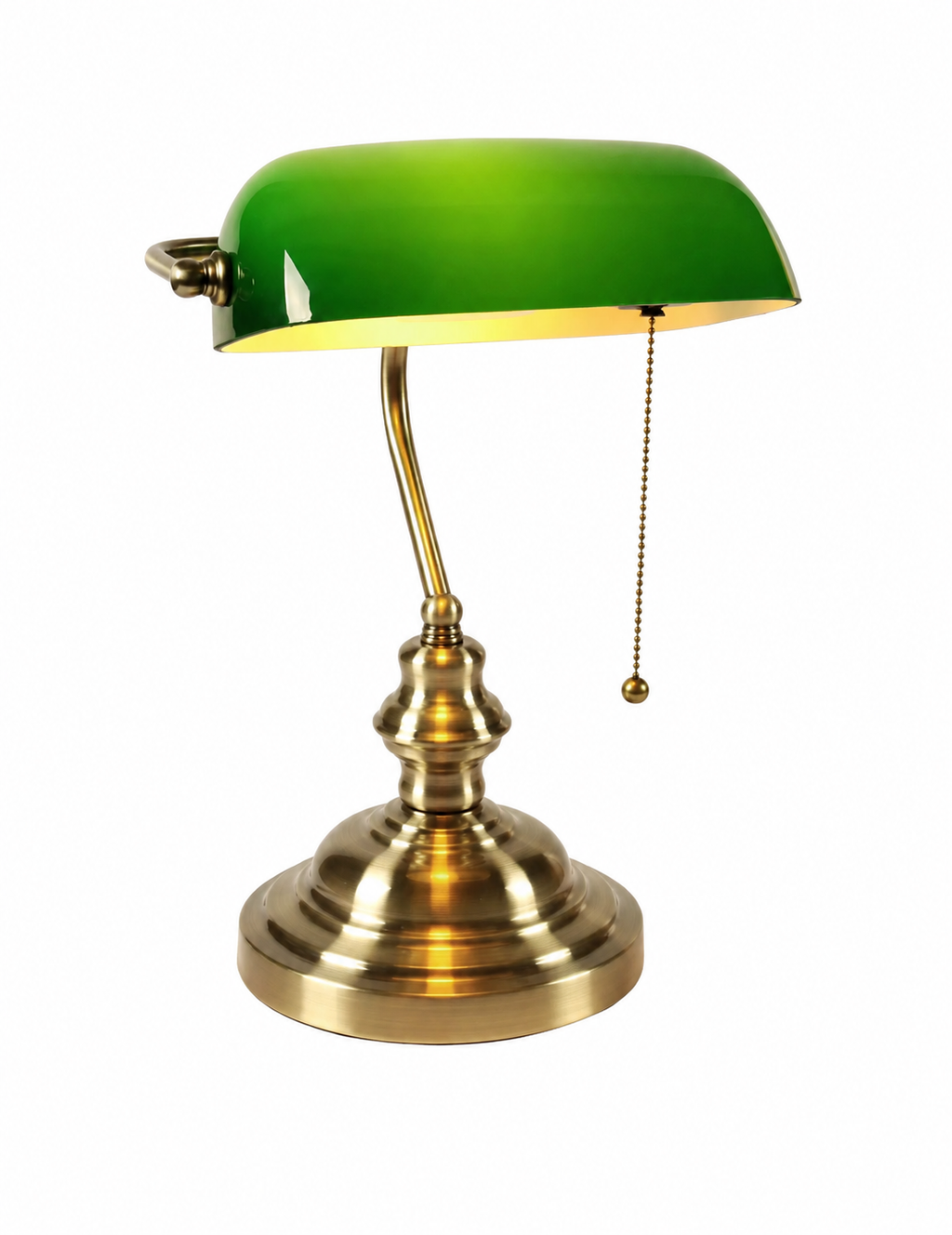 The Montgomery Green Banker's Lamp
