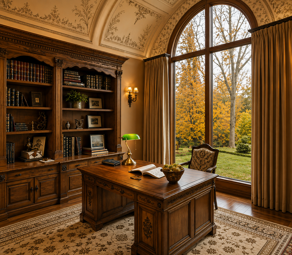The Montgomery Green Banker's Lamp