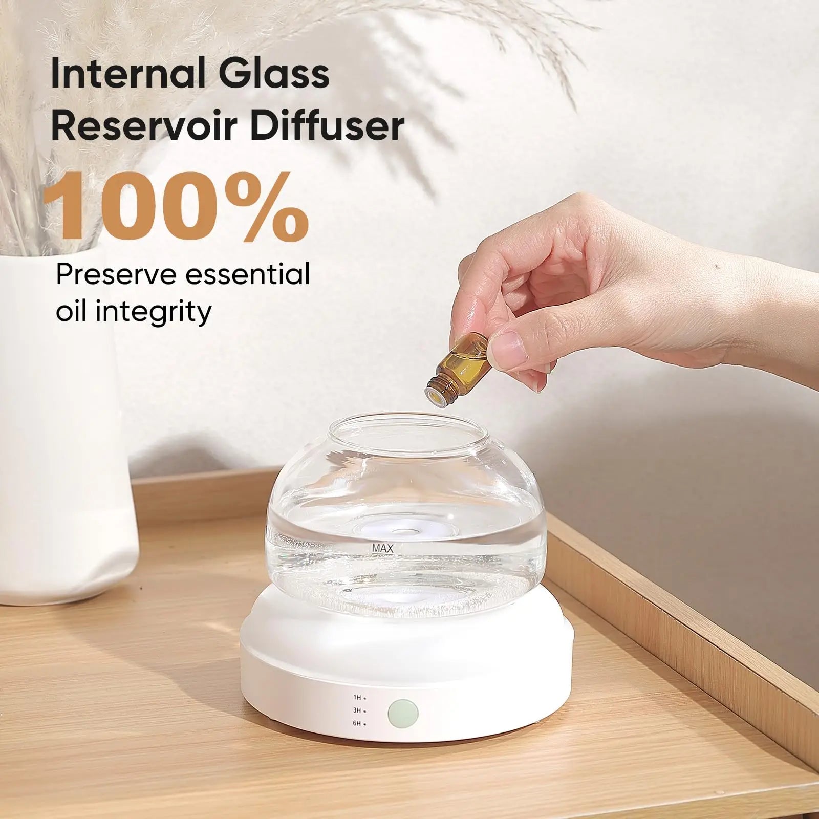 The Original Glass Dome Diffuser by Von Alden