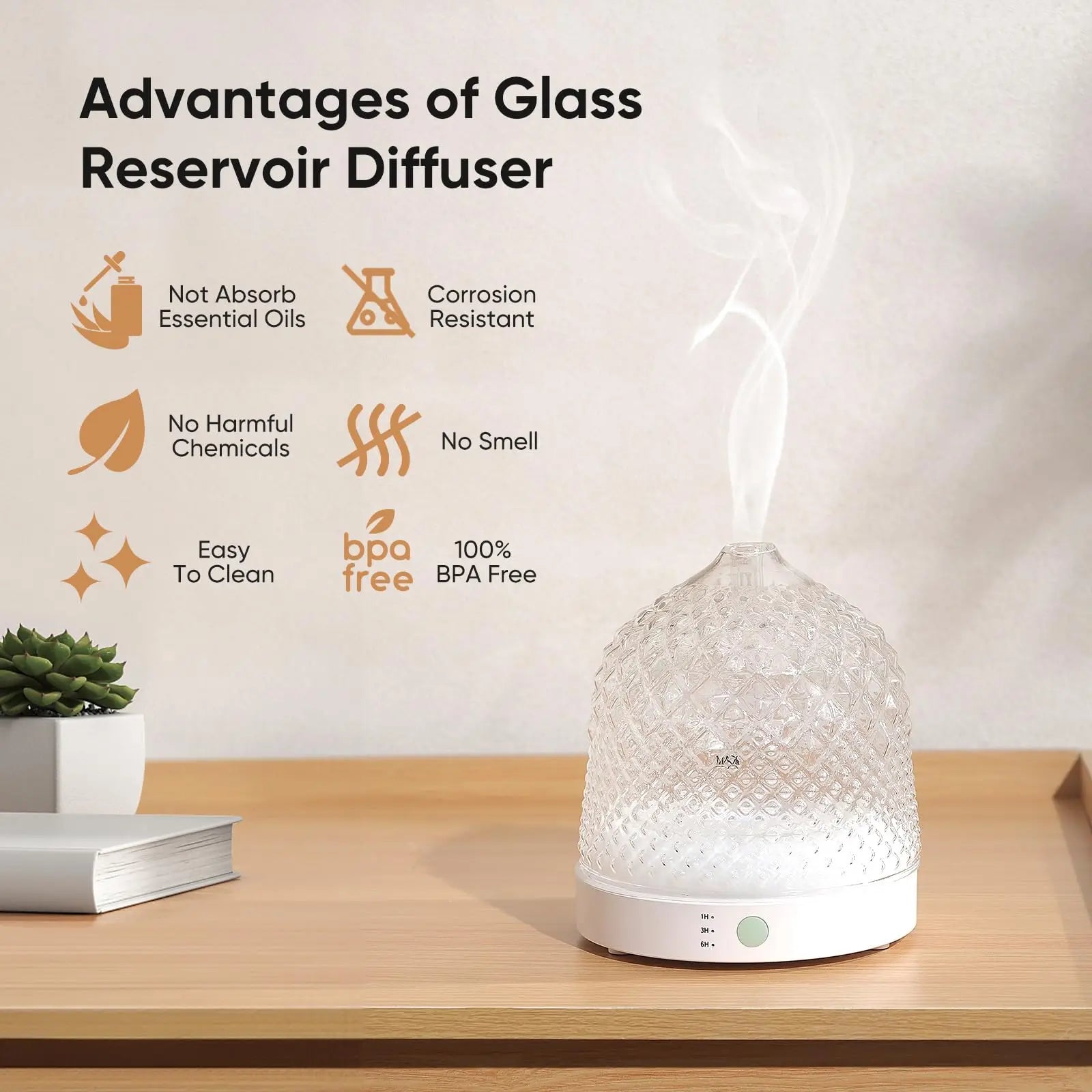 The Original Glass Dome Diffuser by Von Alden
