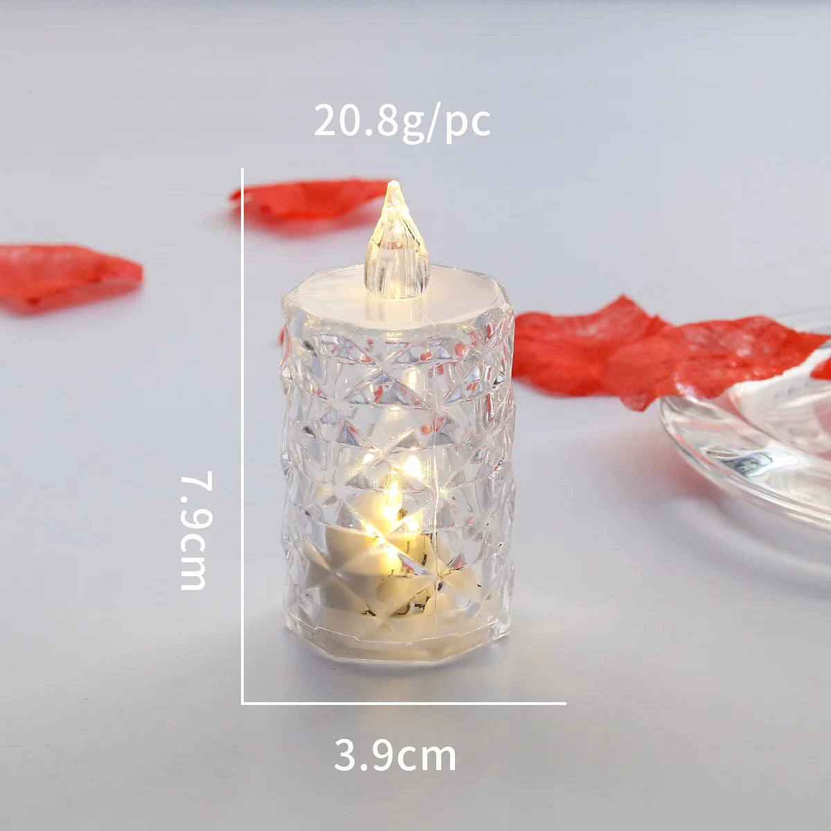 The Calla Crystal LED Candle Collection