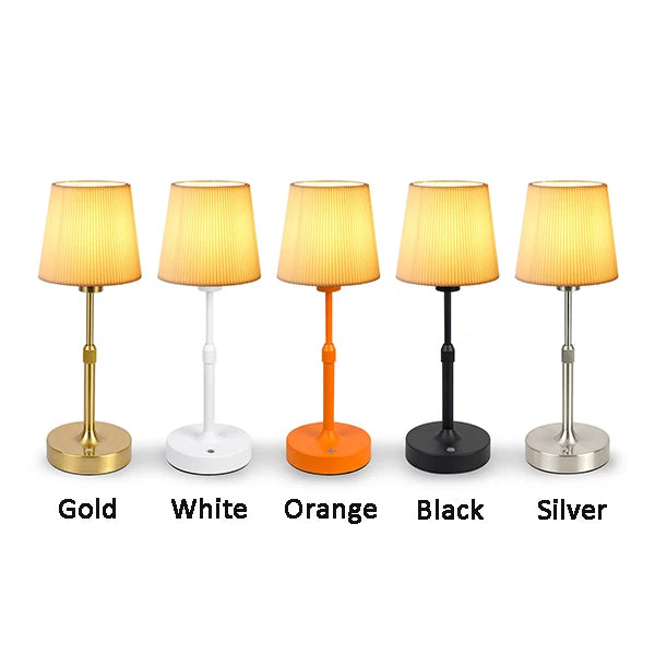 The Edwardian Cordless Fabric Table Lamp
