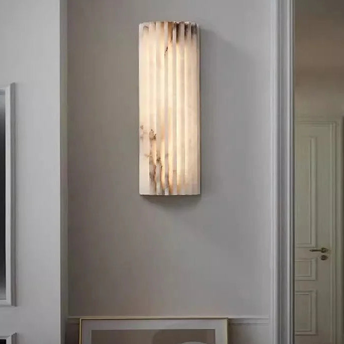 The Iberia Alabaster Wall Sconce