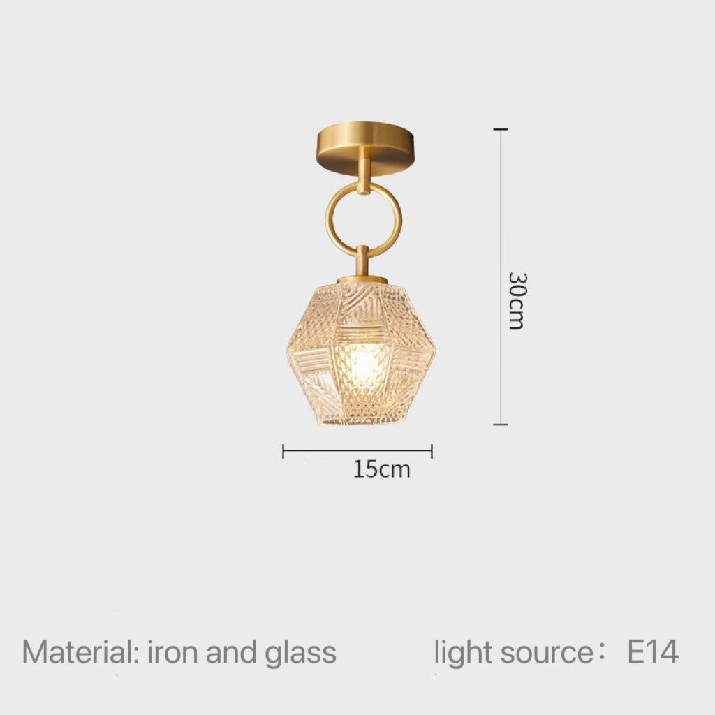 The Diamante Art Deco Pendant Light