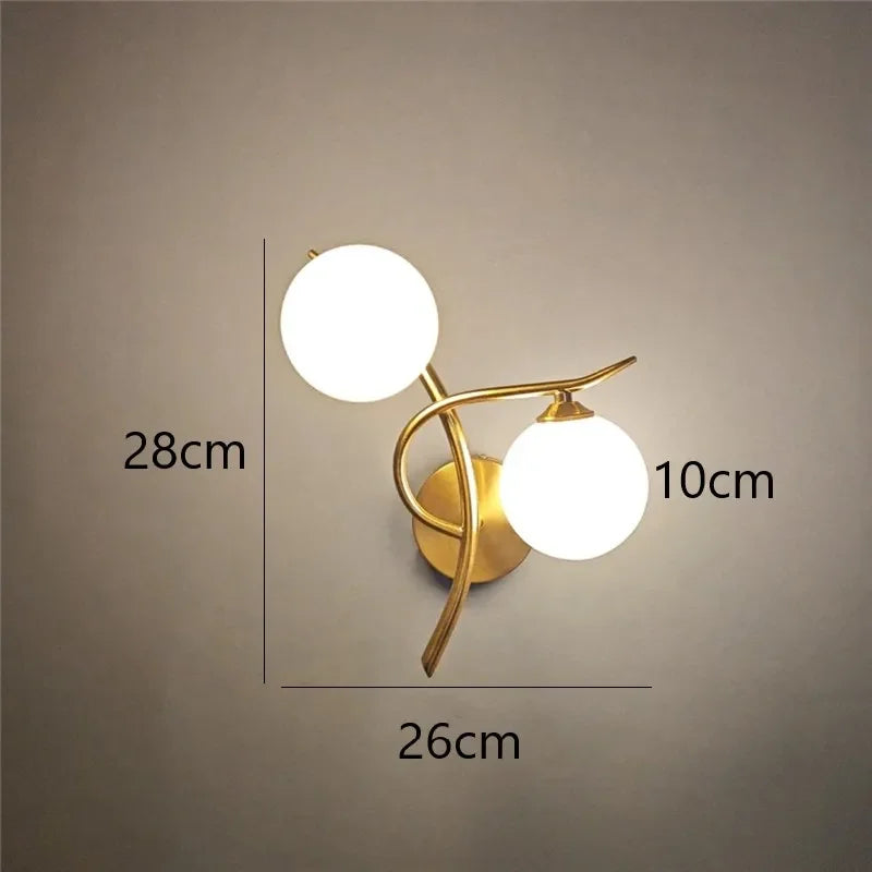 The Duetto Globe Wall Sconce
