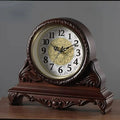 The Clarence Antique Resin Mantle Clock