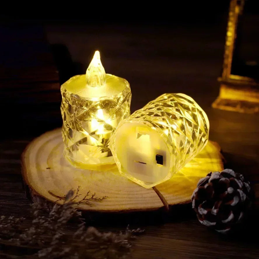 The Calla Crystal LED Candle Collection