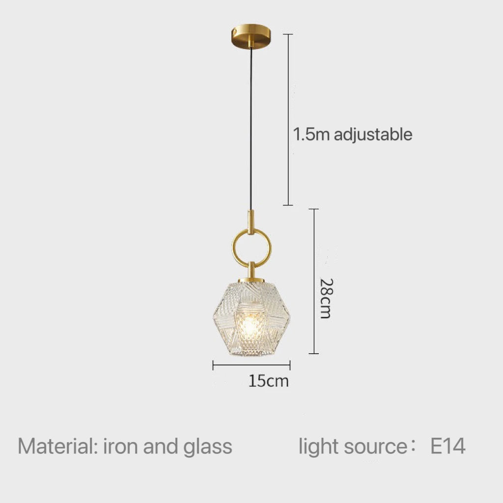 The Diamante Art Deco Pendant Light