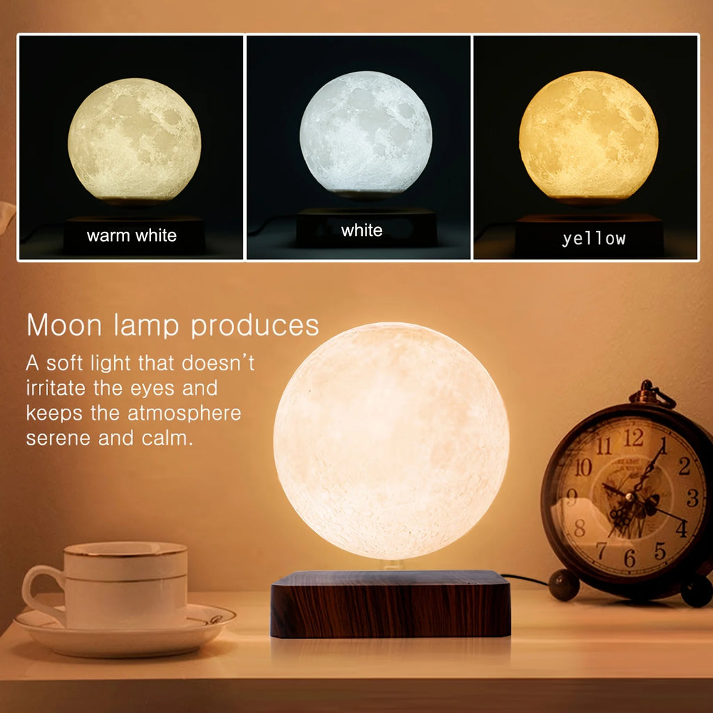 The Orbit Levitating Moon Lamp
