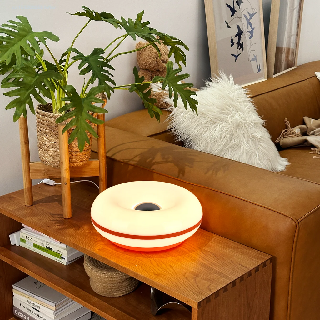The Aurelius Amber Touch Table Lamp