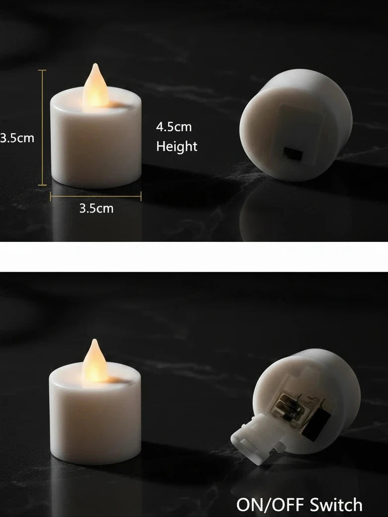 The Aurora Flameless LED Tea Light Set