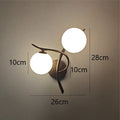 The Duetto Globe Wall Sconce