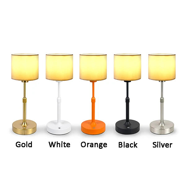 The Edwardian Cordless Fabric Table Lamp