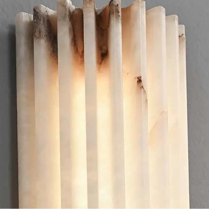 The Iberia Alabaster Wall Sconce