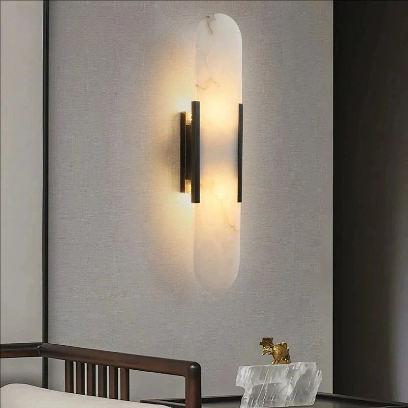 The Forma Dolomite Wall Sconce