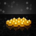 The Aurora Flameless LED Tea Light Set