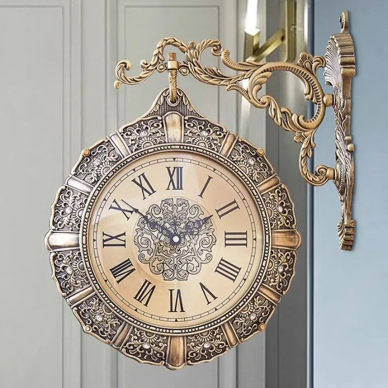The Solstice Double-Faced Statement Clock