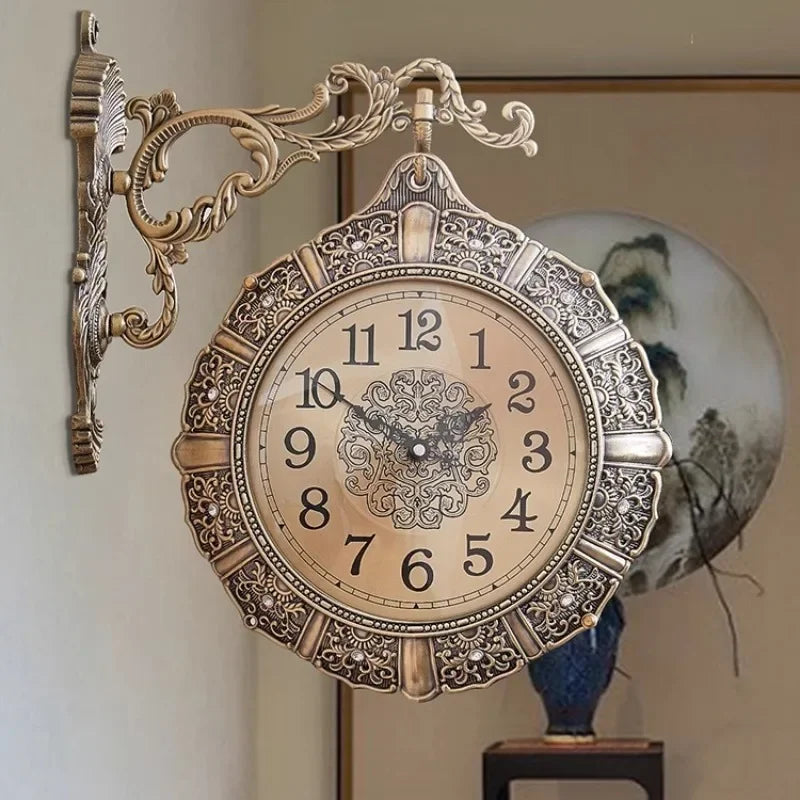 The Solstice Double-Faced Statement Clock