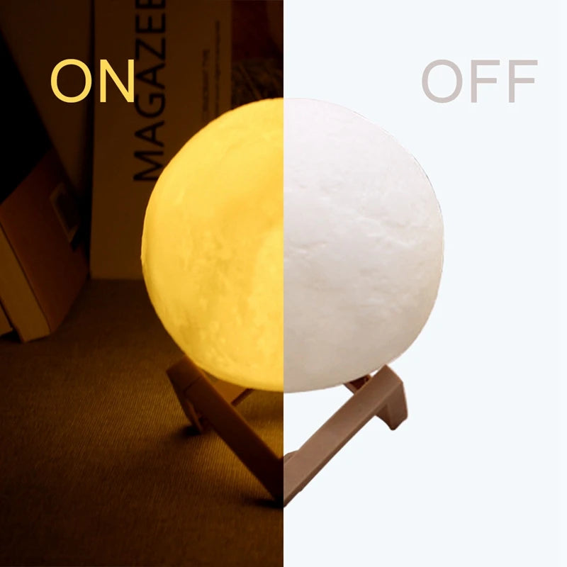 The Selene 3D Moon Night Lamp