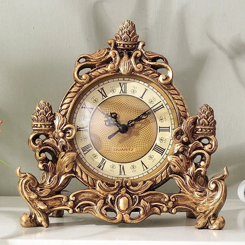 The Beaumont European Bronze Seat Clock
