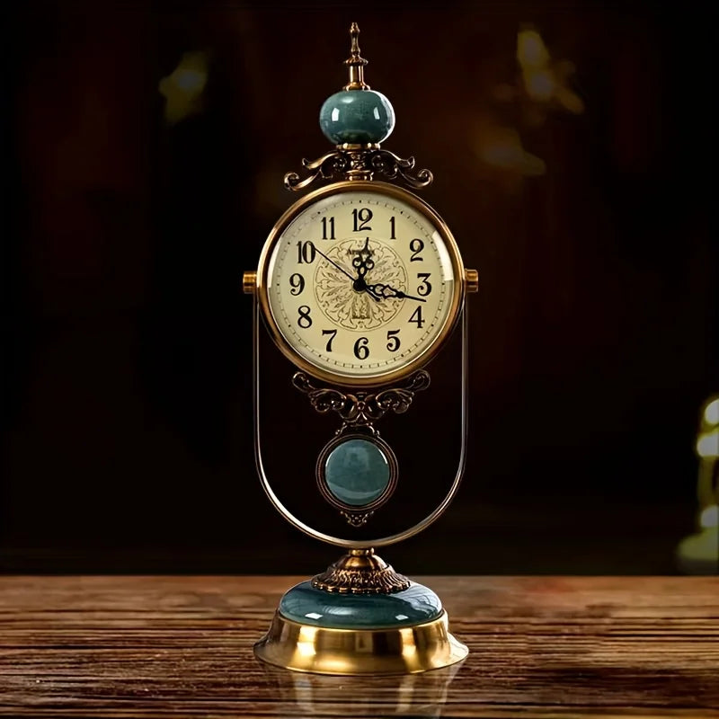 The Roosevelt Grandfather Style Table Clock
