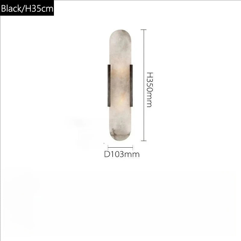 The Forma Dolomite Wall Sconce