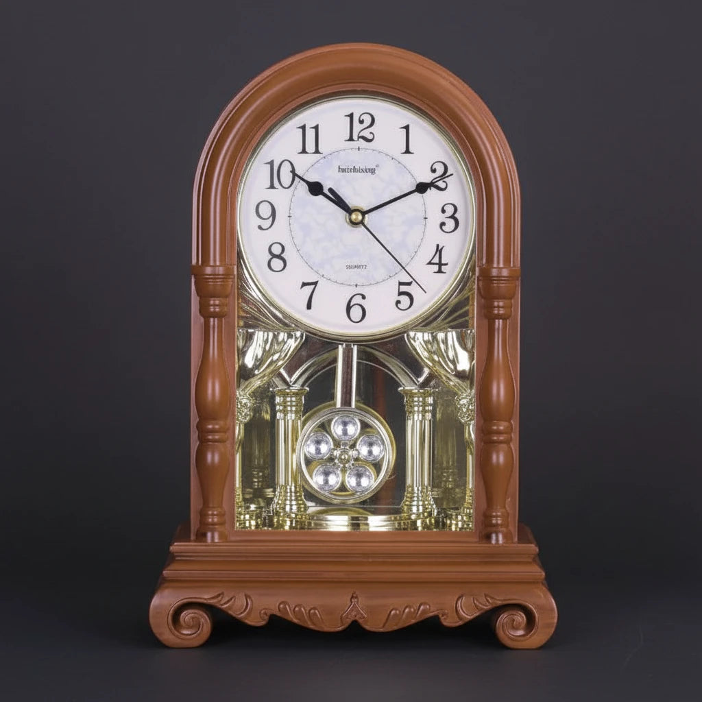 The Édouard Cathedral Music Seat Pendulum Clock