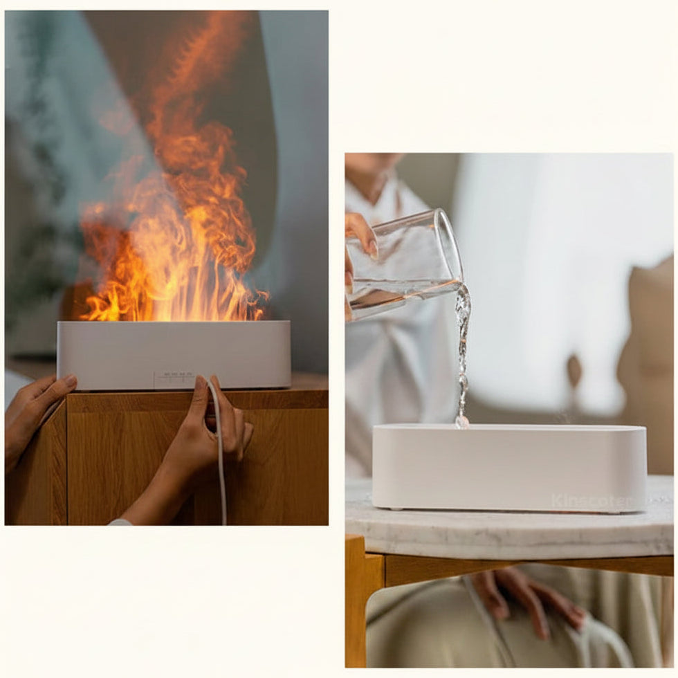 The Vesuvio Flame Aroma Diffuser