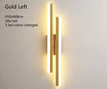 The Colonna Brass Linear Wall Sconce