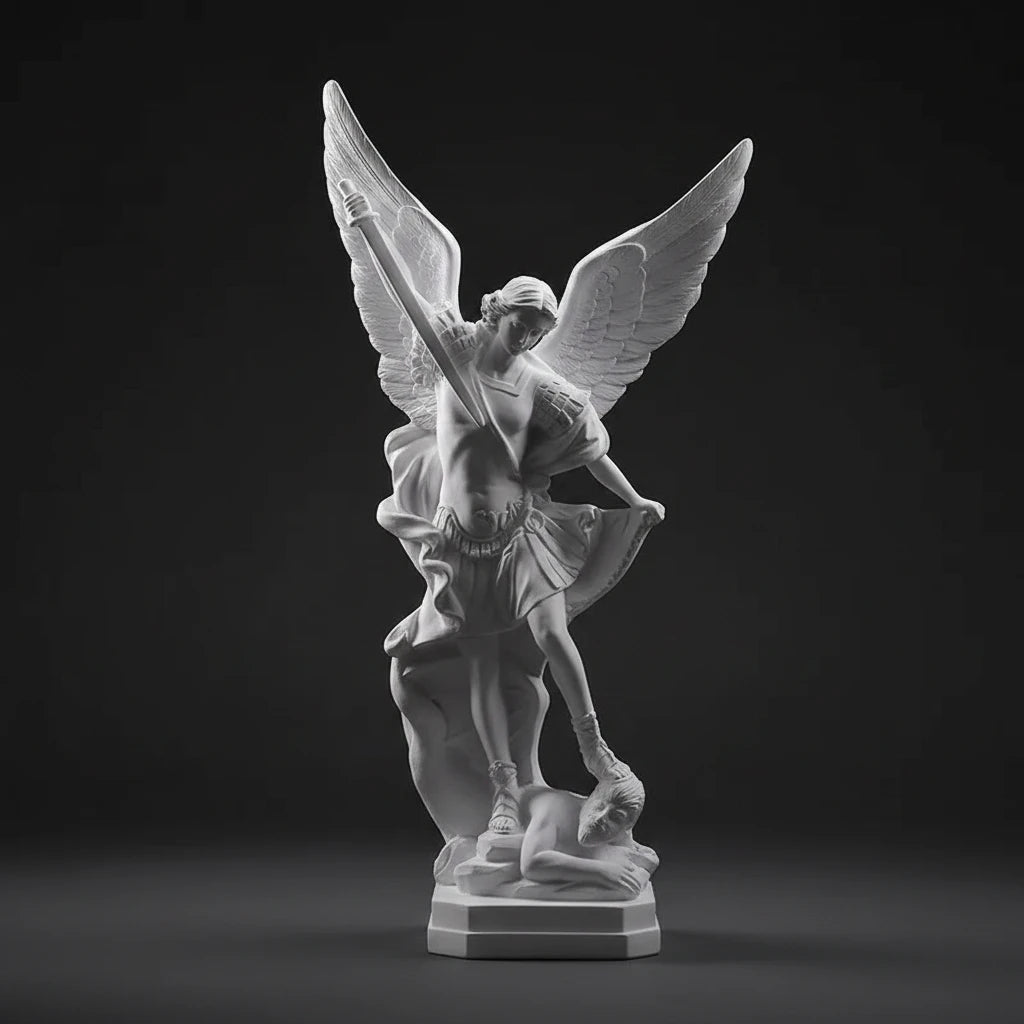 The Celestia Winged Angel Resin Statue