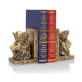 The Aslan Crowned Lion Bookend Set