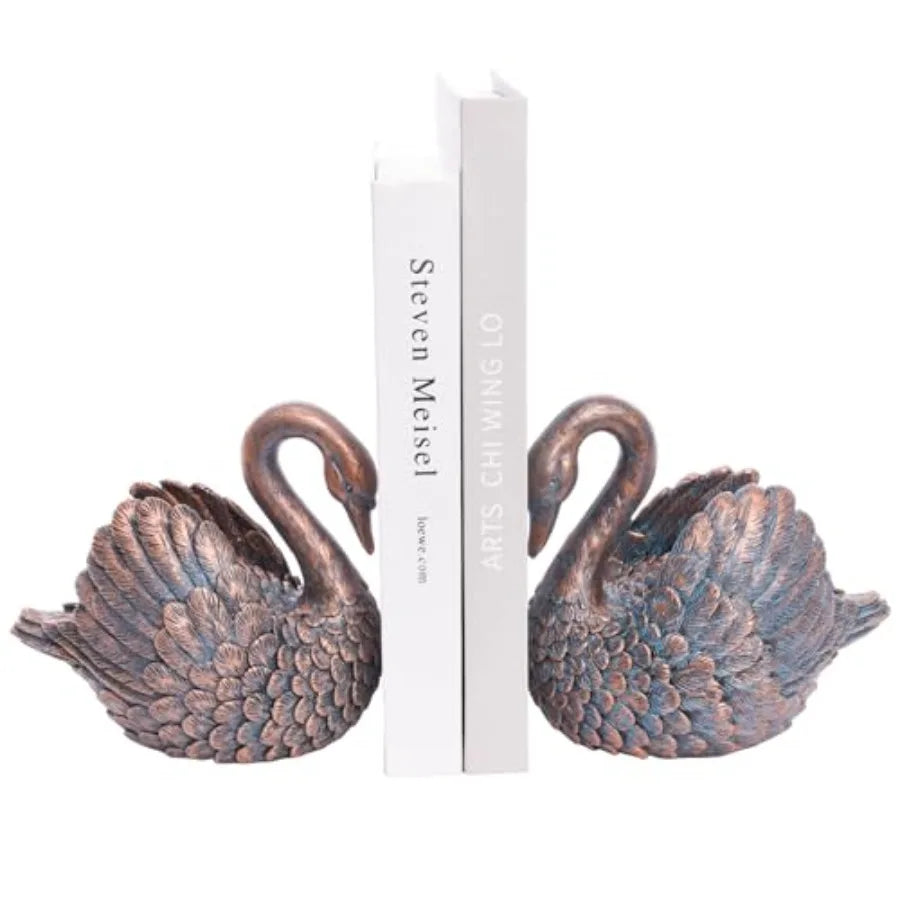 The Odette Swan Bookend Set