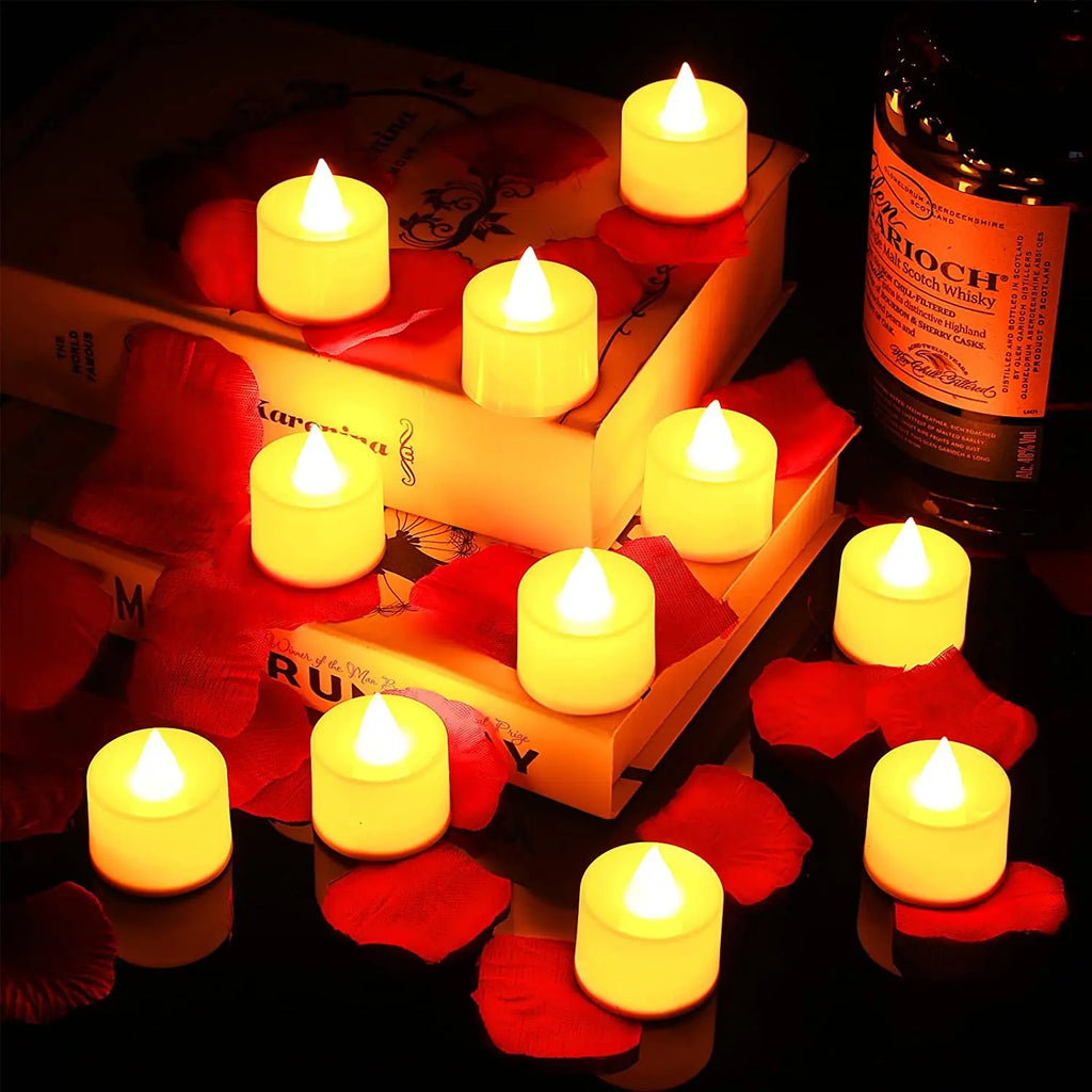 The Aurora Flameless LED Tea Light Set