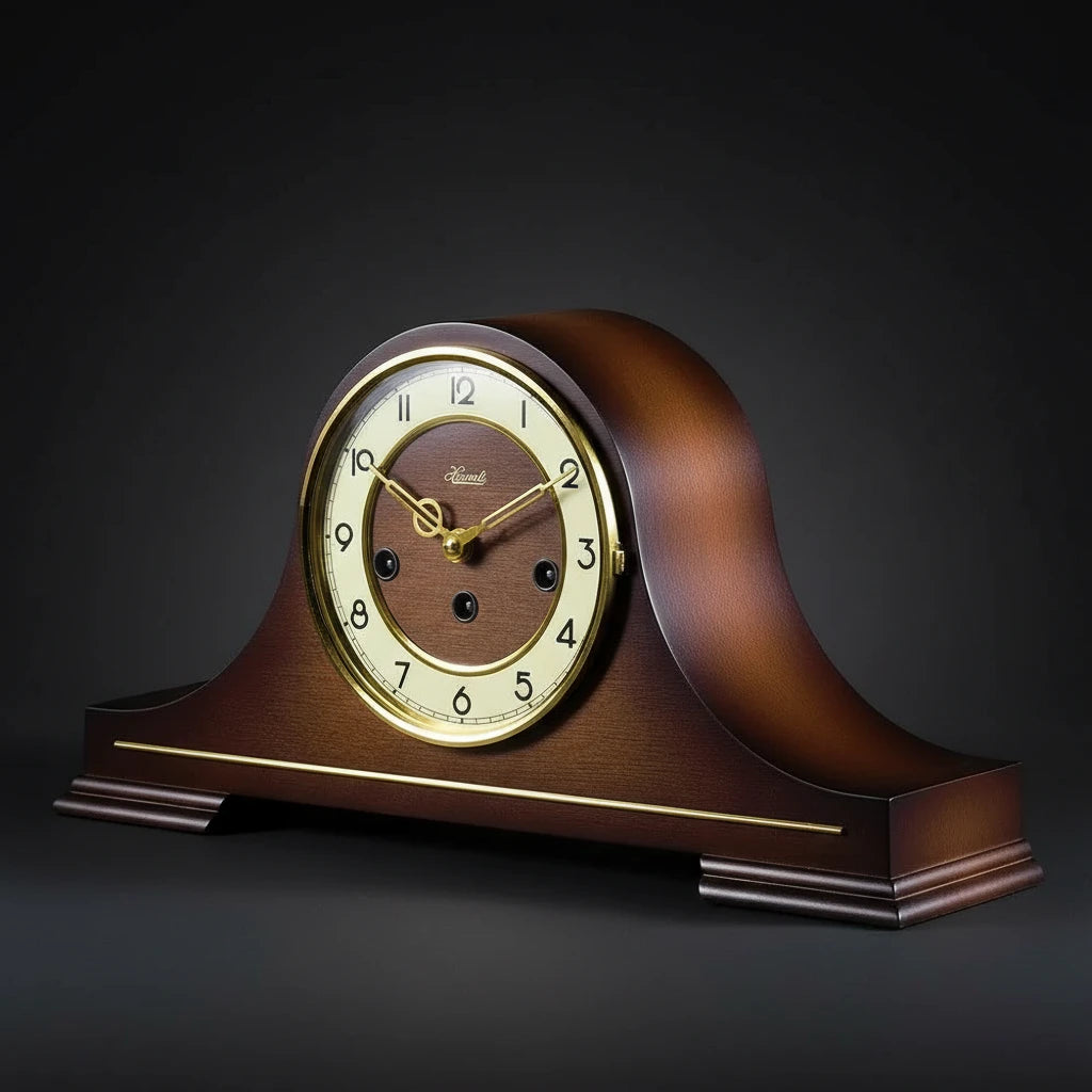 The Wentworth Walnut Westminster Chime Clock