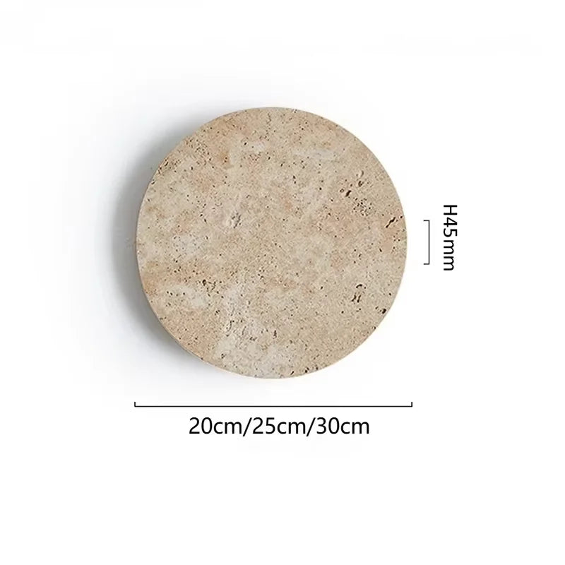 The Grotta Travertine Cave Stone Wall Sconce