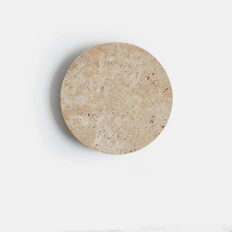 The Grotta Travertine Cave Stone Wall Sconce
