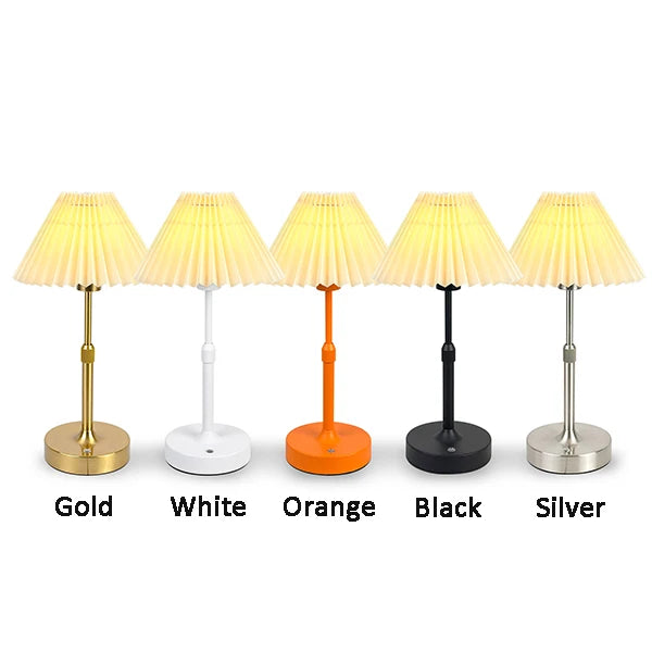 The Edwardian Cordless Fabric Table Lamp