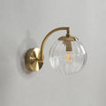 The Orwell Ribbed Globe Wall Sconce