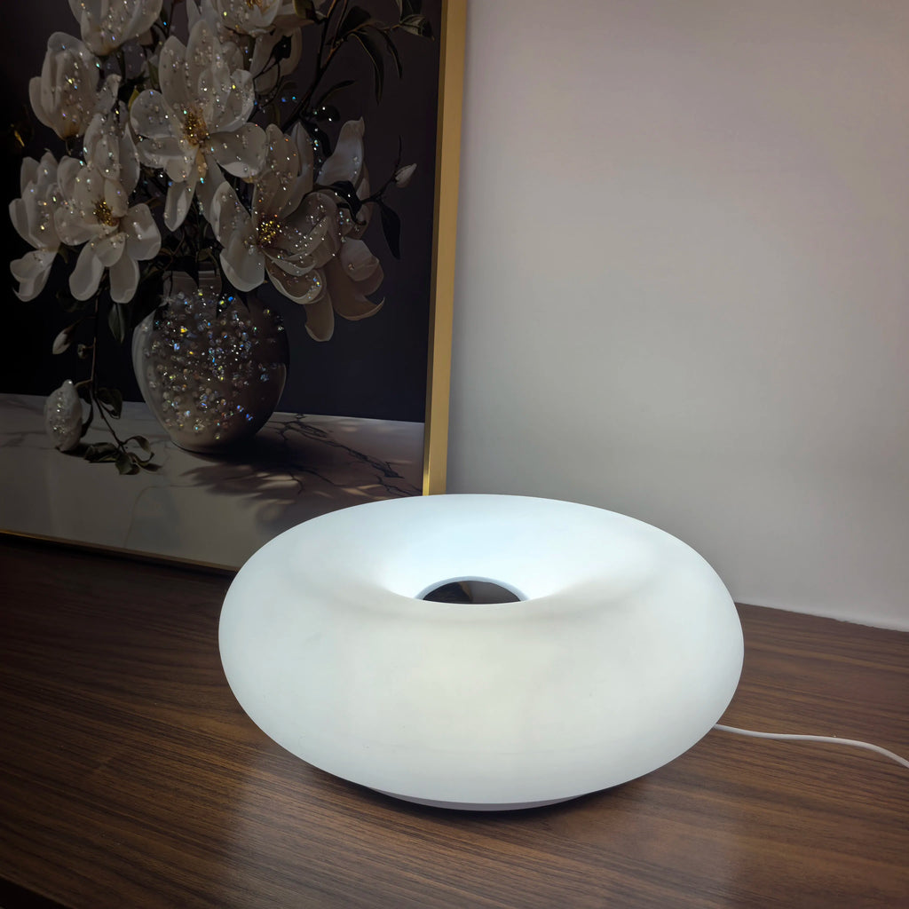 The Aurelius Amber Touch Table Lamp