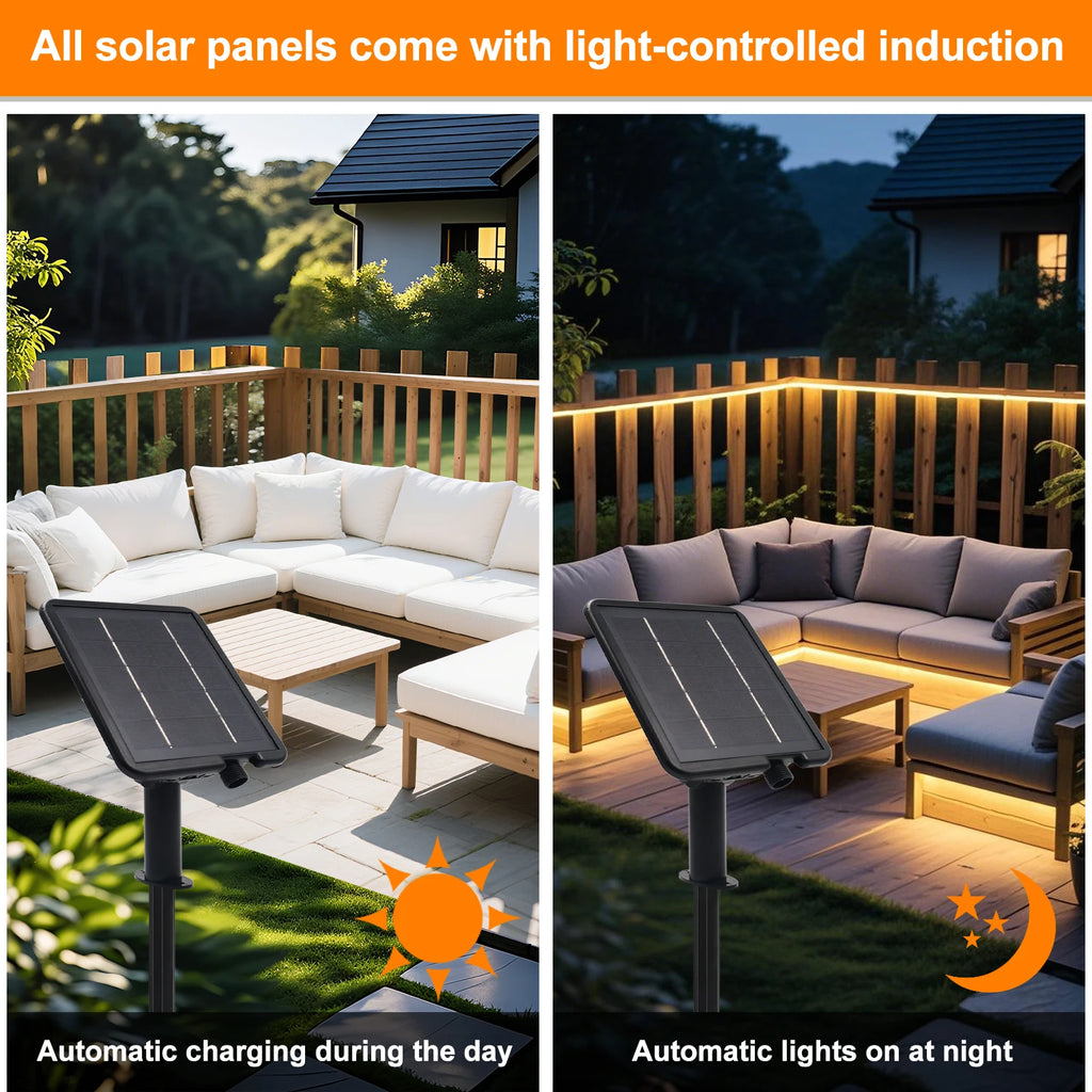 The Solara Solar COB LED Strip Light