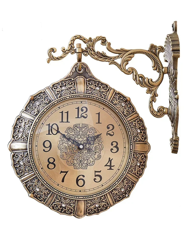 The Solstice Double-Faced Statement Clock