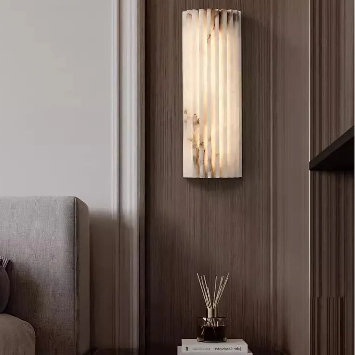 The Iberia Alabaster Wall Sconce