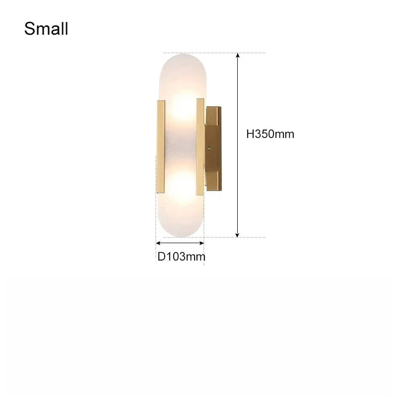 The Forma Dolomite Wall Sconce