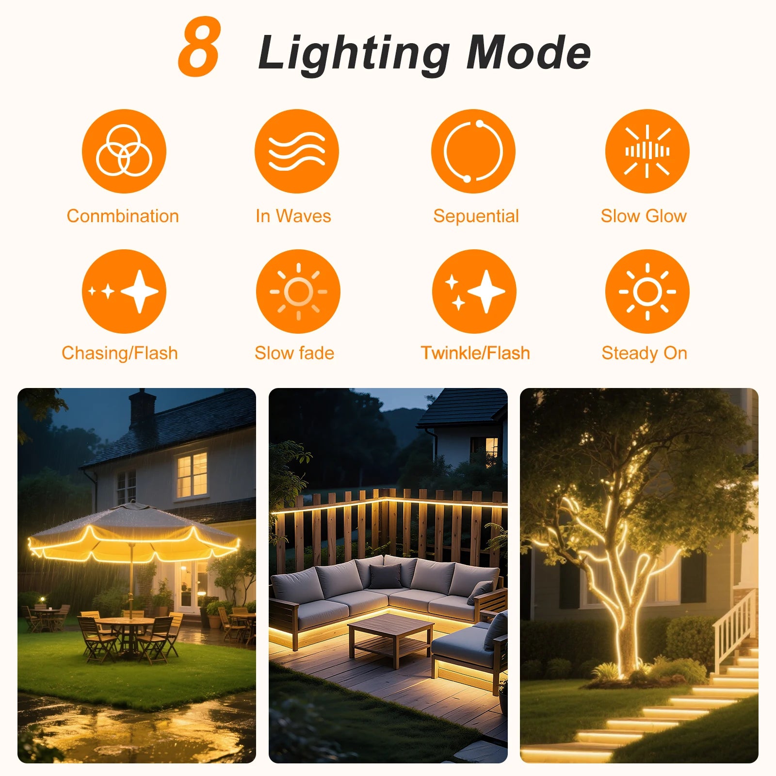 The Solara Solar COB LED Strip Light