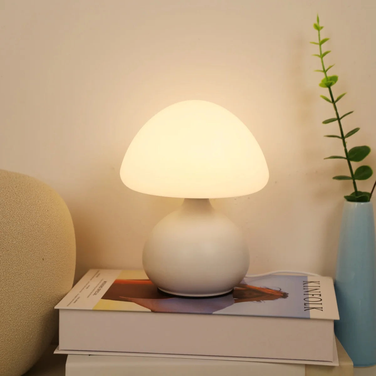 The Fungi Ceramic Mushroom Table Lamp