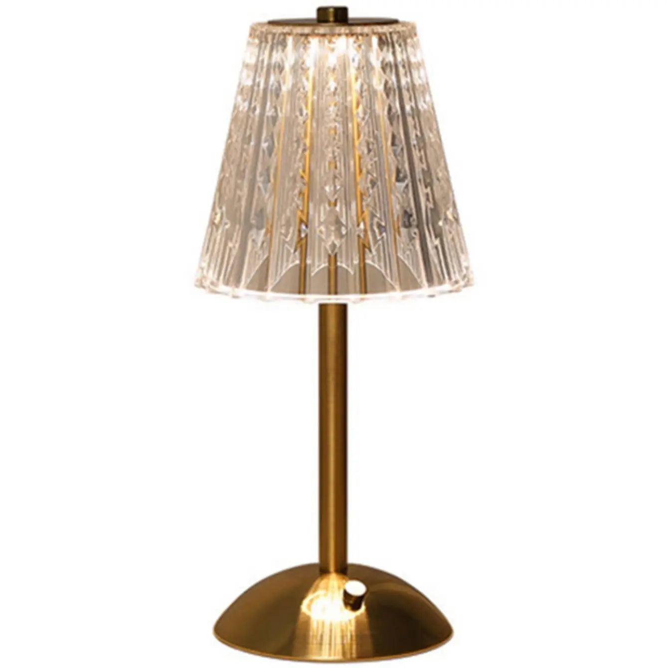The Lumière Crystal Touch Table Lamp