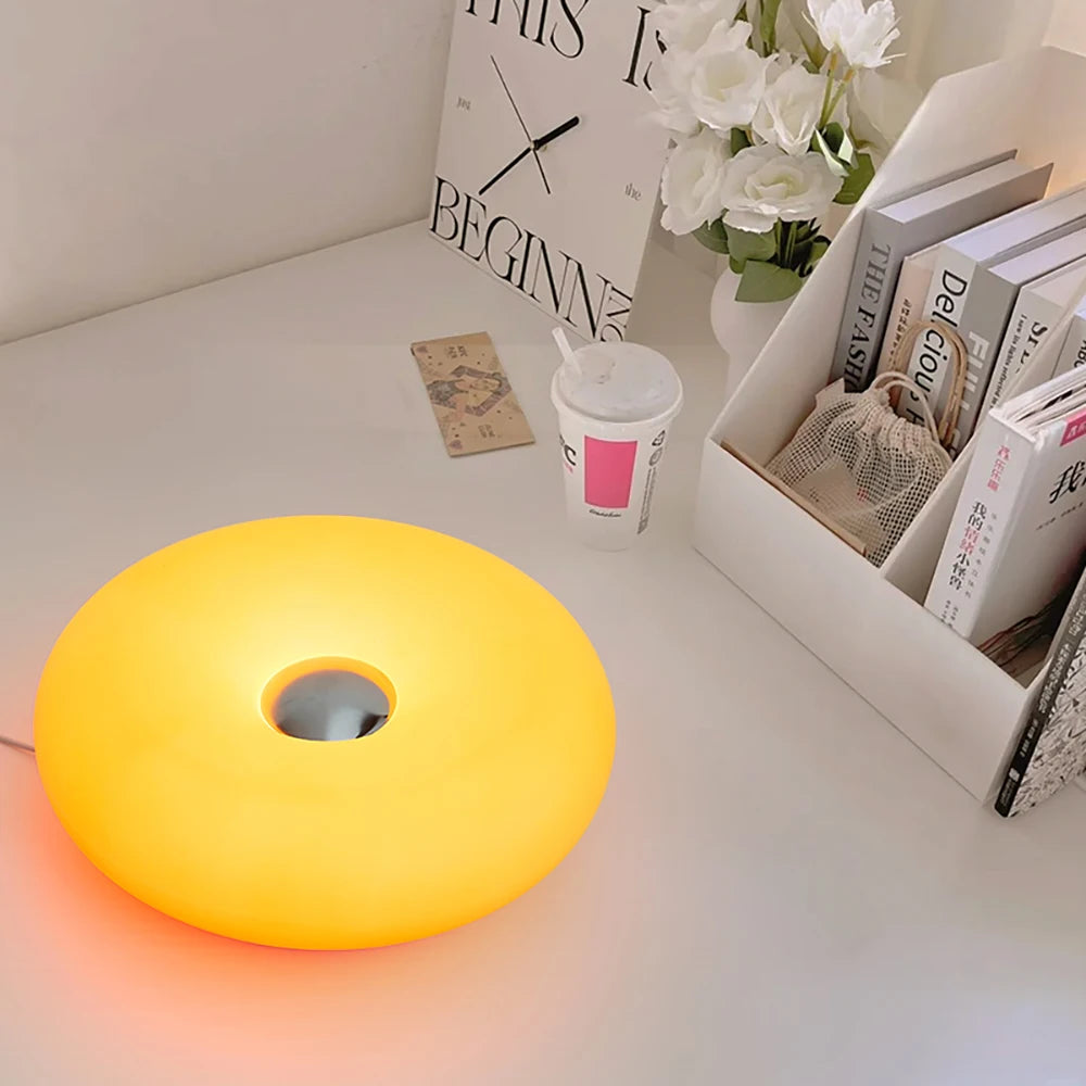 The Aurelius Amber Touch Table Lamp