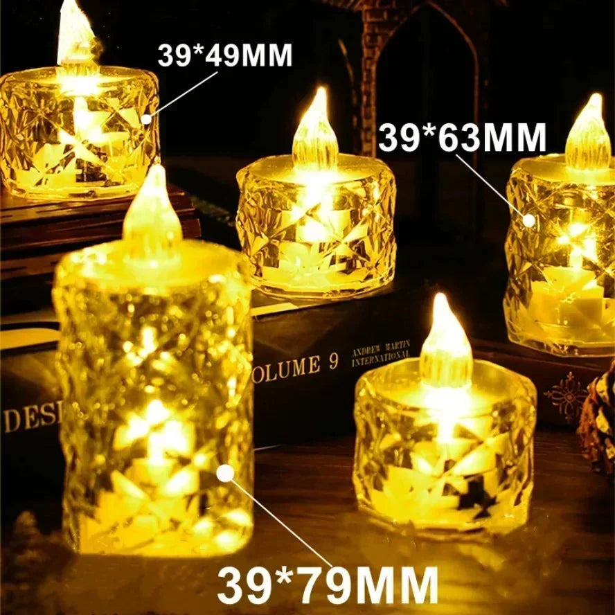 The Calla Crystal LED Candle Collection