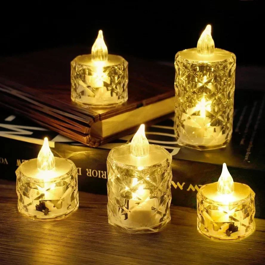 The Calla Crystal LED Candle Collection