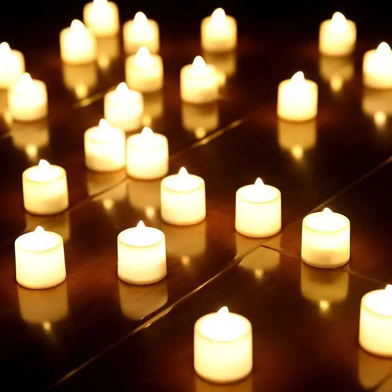 The Aurora Flameless LED Tea Light Set